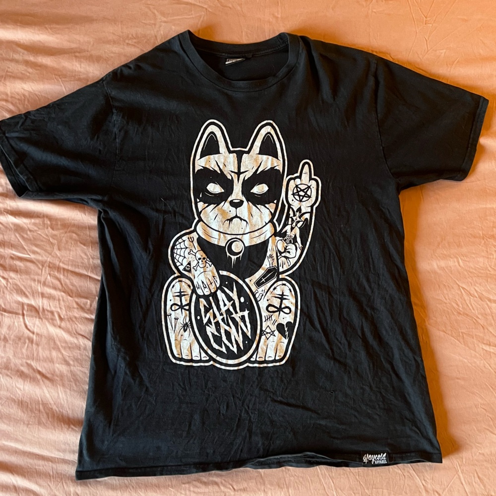 Stay Cold Lucky Cat T-shirt
